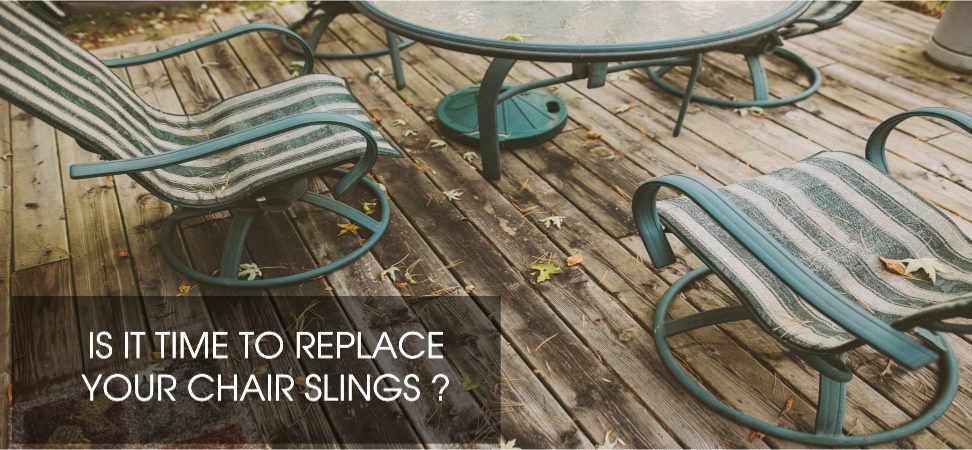 Patio Furniture Repair Parts Supplies / Replacement Chair Slings Vinyl